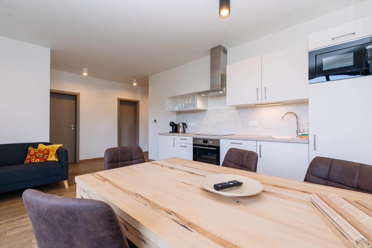 Apartment Enzian Loučná pod Klínovcem Eksteriør bilde